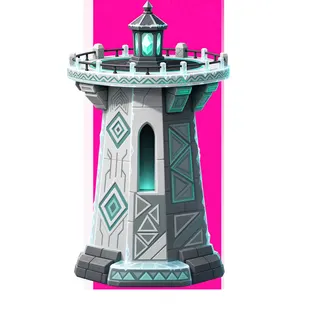 frosted watchtower