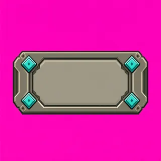 empty dialogue frame, selected state