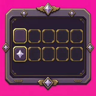 empty inventory panel, selected state