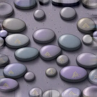 clean river pebbles