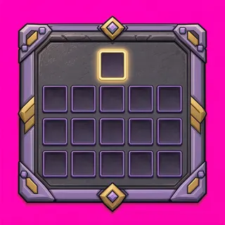 empty inventory panel, hover-highlighted state
