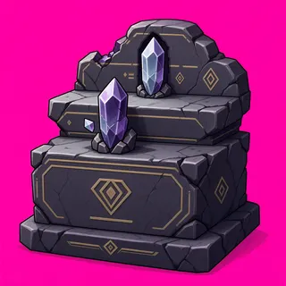damaged relic pedestal