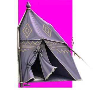 weathered tent