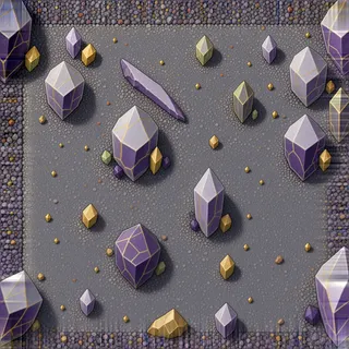 dust-covered cave gravel