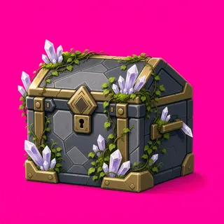 overgrown storage chest
