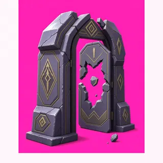 damaged gate