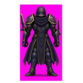 original adult armored enemy, facing south