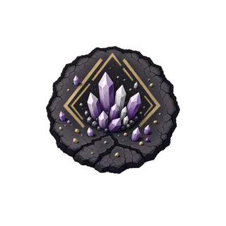 scorch mark, sparse arrangement
