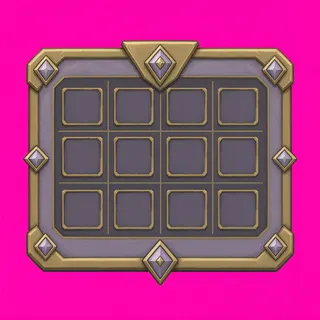 empty inventory panel, disabled-muted state