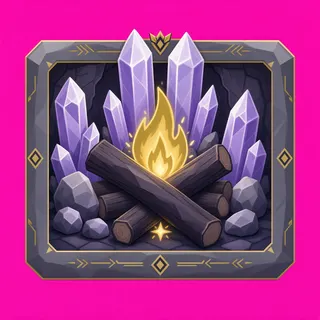 campfire, rare accent design