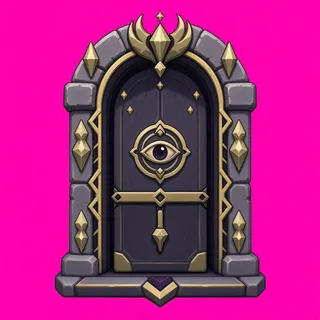 door, ornate design