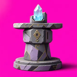 weathered relic pedestal