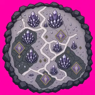 sand scatter, dense arrangement