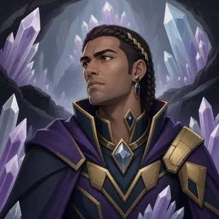 original adult caretaker, determined expression