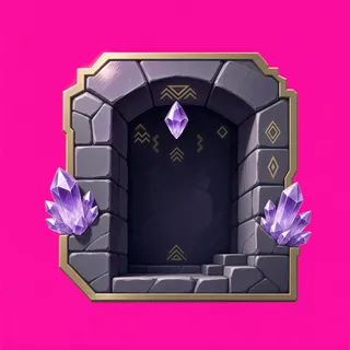 clean stone wall section