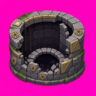 damaged well