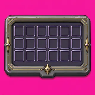 empty inventory panel, pressed state