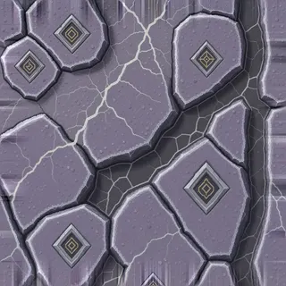 frosted rough stone floor