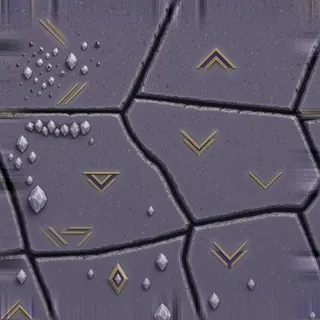 weathered flat paving