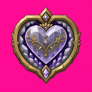 heart, ornate design