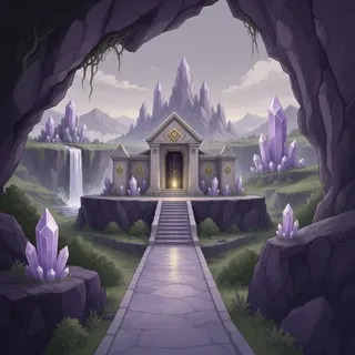 hidden shrine at daylight
