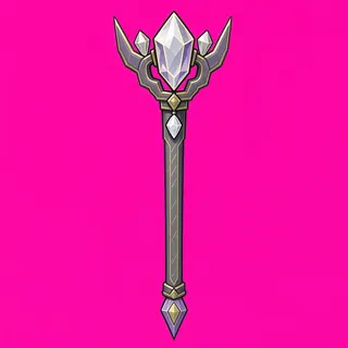 staff, ornate design