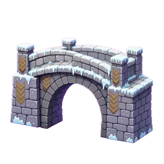 frosted small bridge
