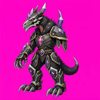 original adult beast enemy, facing west