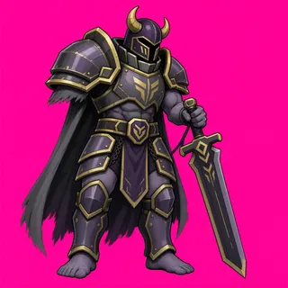 original adult armored enemy, facing east