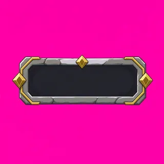 empty dialogue frame, selected state