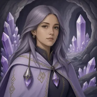 original adult healer, calm expression