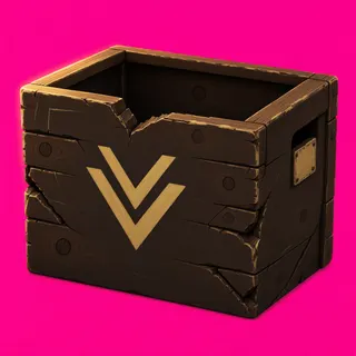 damaged wooden crate
