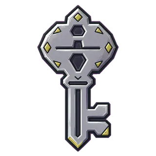 key, ornate design