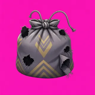 damaged supply sack