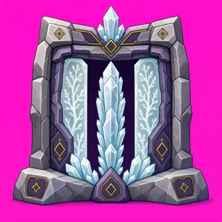frosted gate