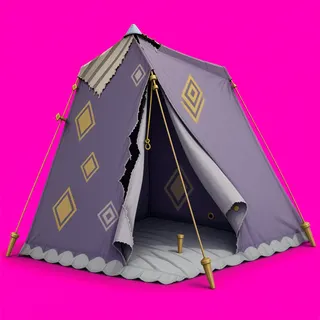 damaged tent