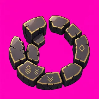 damaged campfire ring