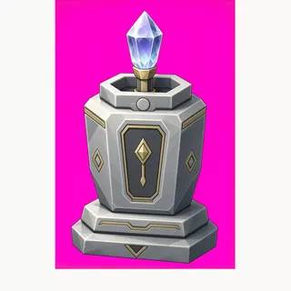 frosted relic pedestal