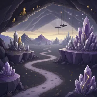 winding wilderness path at dusk