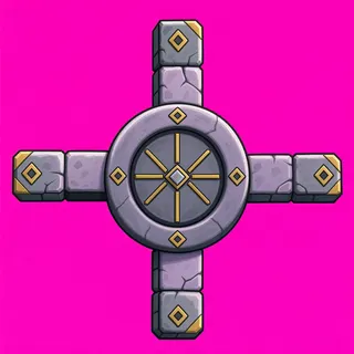 wall cross junction, intact