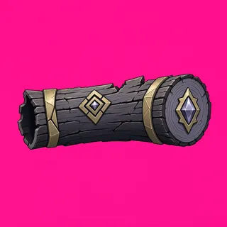 damaged fallen log