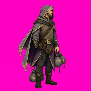 original adult merchant, facing east