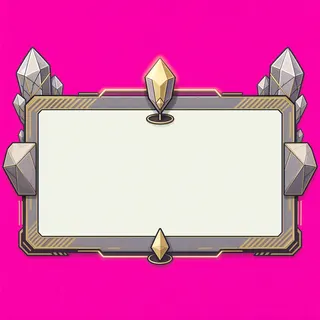 empty dialogue frame, hover-highlighted state