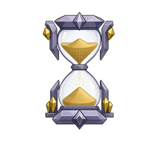 hourglass, rare accent design