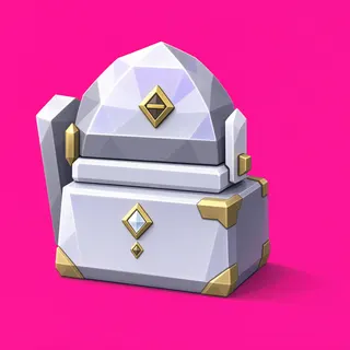 frosted storage chest