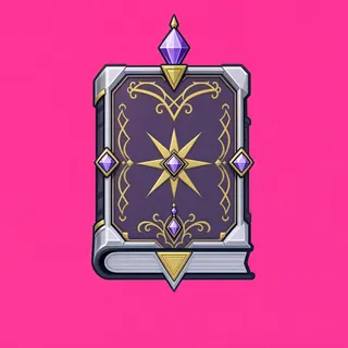 book, ornate design