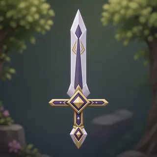 sword, ornate design