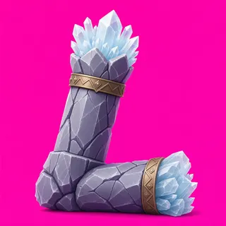 frosted broken pillar