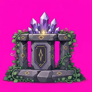 overgrown relic pedestal