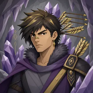 original adult ranger, determined expression